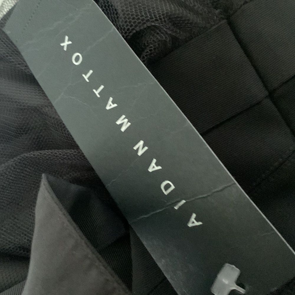 New Aidan Mattox Gorgeous Black Tie Dress - Picture 11 of 11
